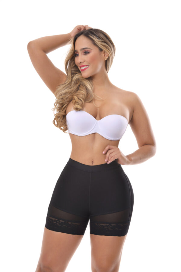 Faja Colombiana 1087 SHORT HUECO EN COLA - Imagen 3